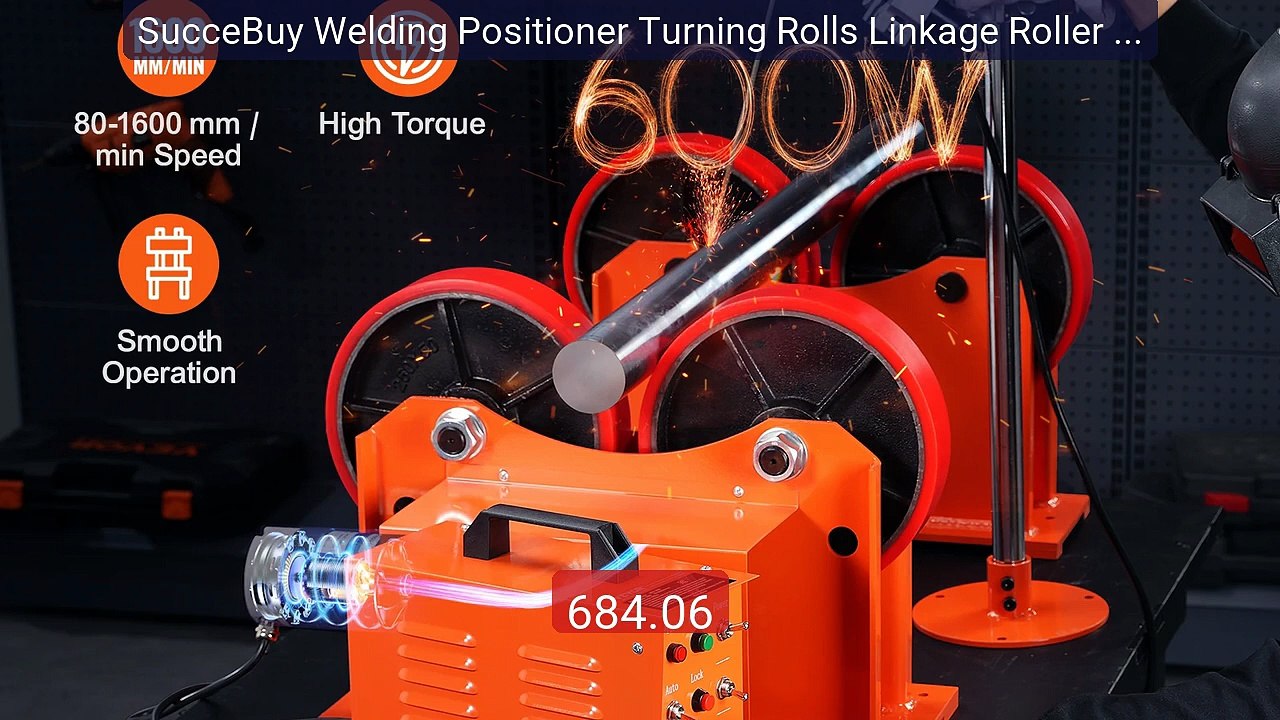 SucceBuy Welding Positioner Turning Rolls Linkage Roller 1000KG Loa... -- Top Rated 2026 | Buy Now!