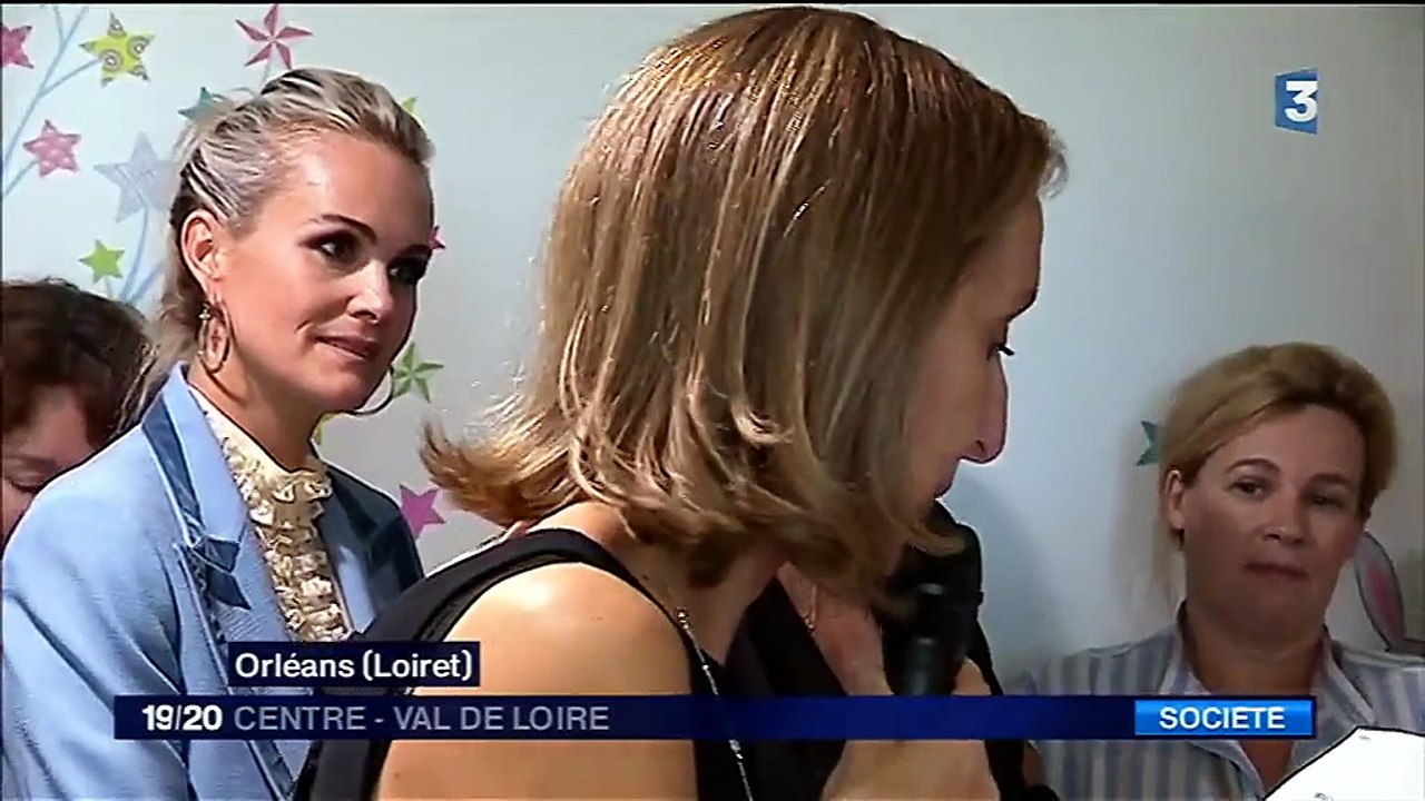 2018 - Læticia Hallyday en Visite au CHR d’Orléans (Journal France 3 Centre-Val de Loire, 10 Octobre)