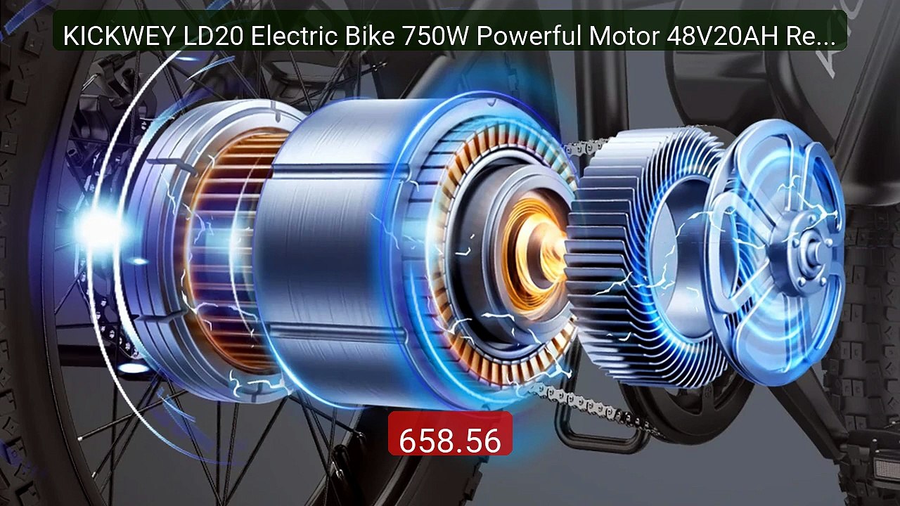 KICKWEY LD20 Electric Bike 750W Powerful Motor 48V20AH Removable Ba... -- Top Rated 2026 | Buy Now!