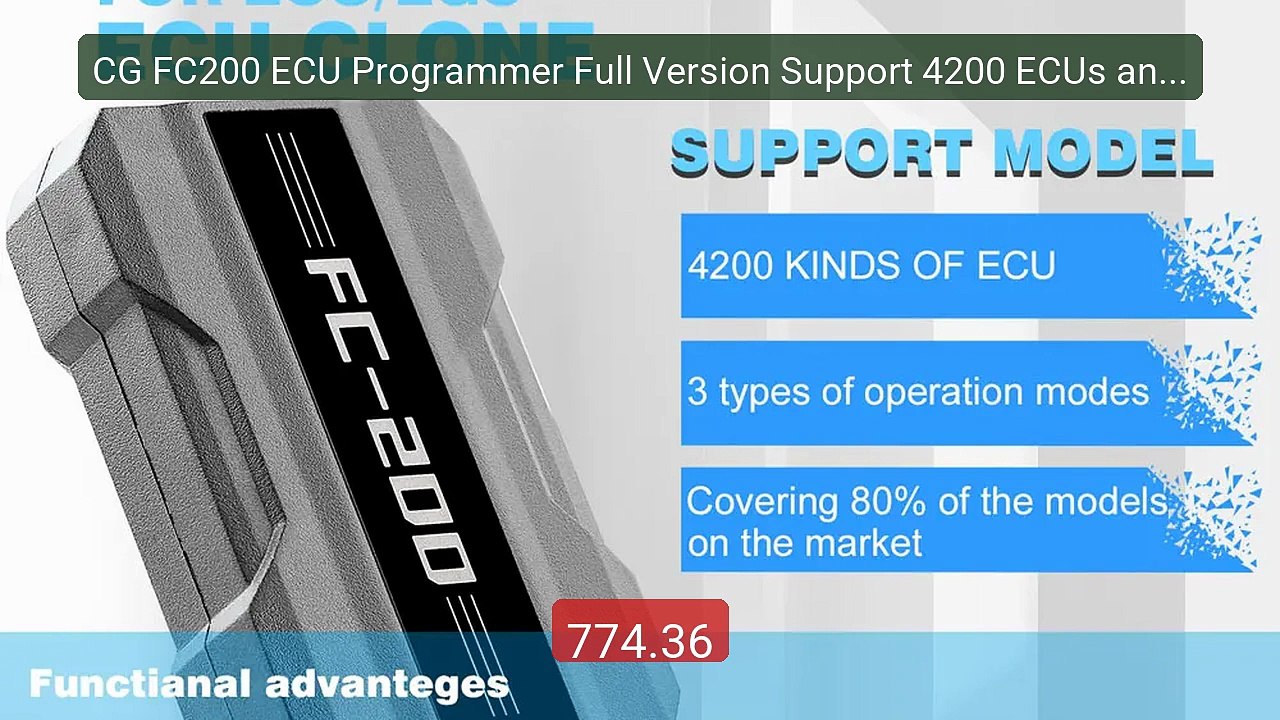 CG FC200 ECU Programmer Full Version Support 4200 ECUs and ... -- Top Pick 2026 | Unbeatable Price!