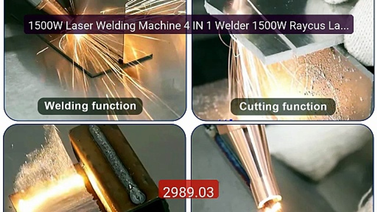 1500W Laser Welding Machine 4 IN 1 Welder 1500W Raycus Laser S... -- Hot Deal 2026 | Limited Offer!