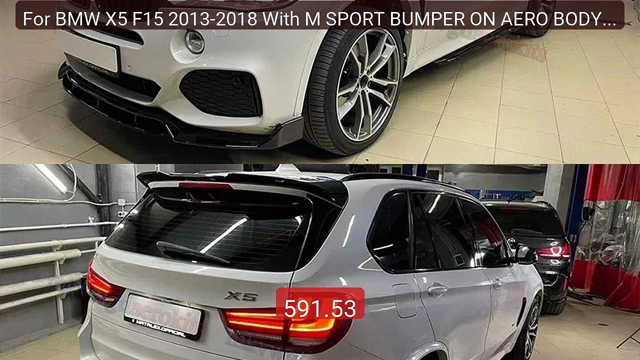 For BMW X5 F15 2013-2018 With M SPORT BUMPER ON AERO BODY KIT TRANS... -- Top Rated 2026 | Buy Now!