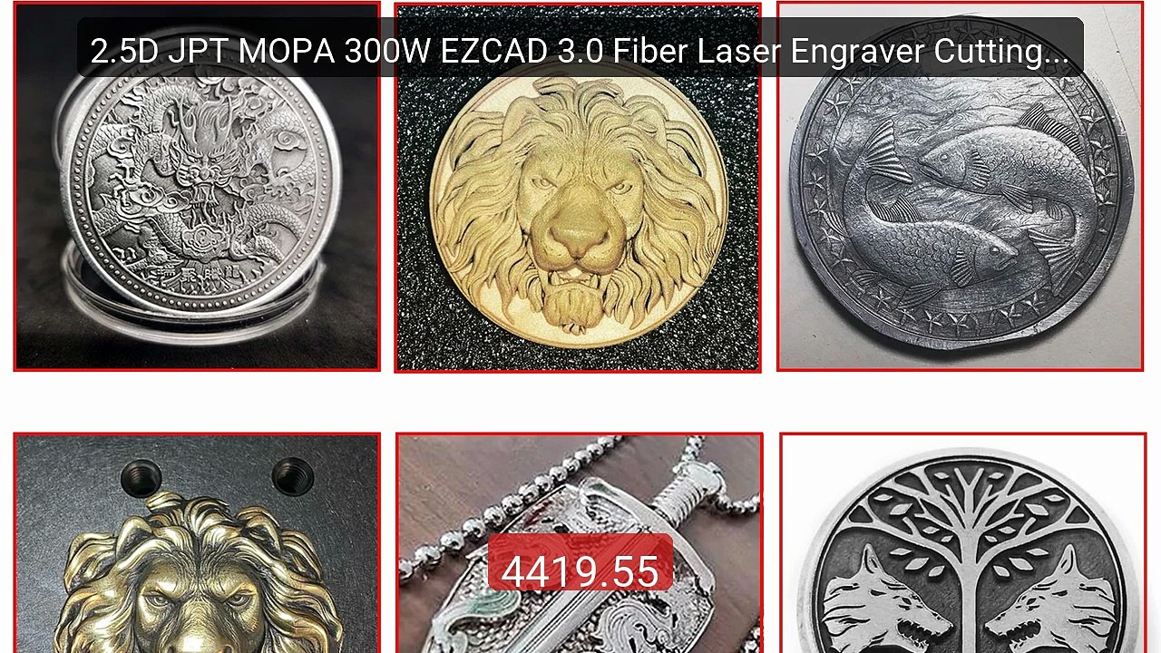 2.5D JPT MOPA 300W EZCAD 3.0 Fiber Laser Engraver Cutting Machine ... -- Best Deal 2026 | Shop Now!