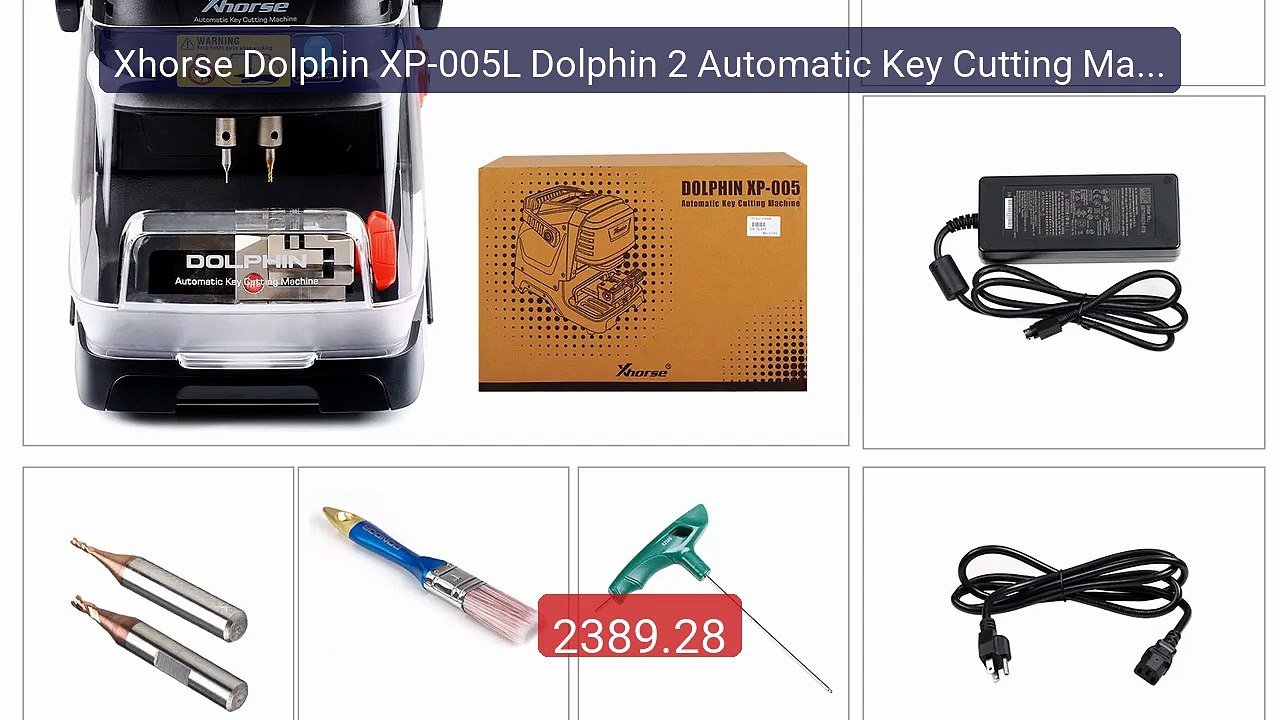 Xhorse Dolphin XP-005L Dolphin 2 Automatic Key Cutting Machine... -- Best Buy 2026 | Great Quality!