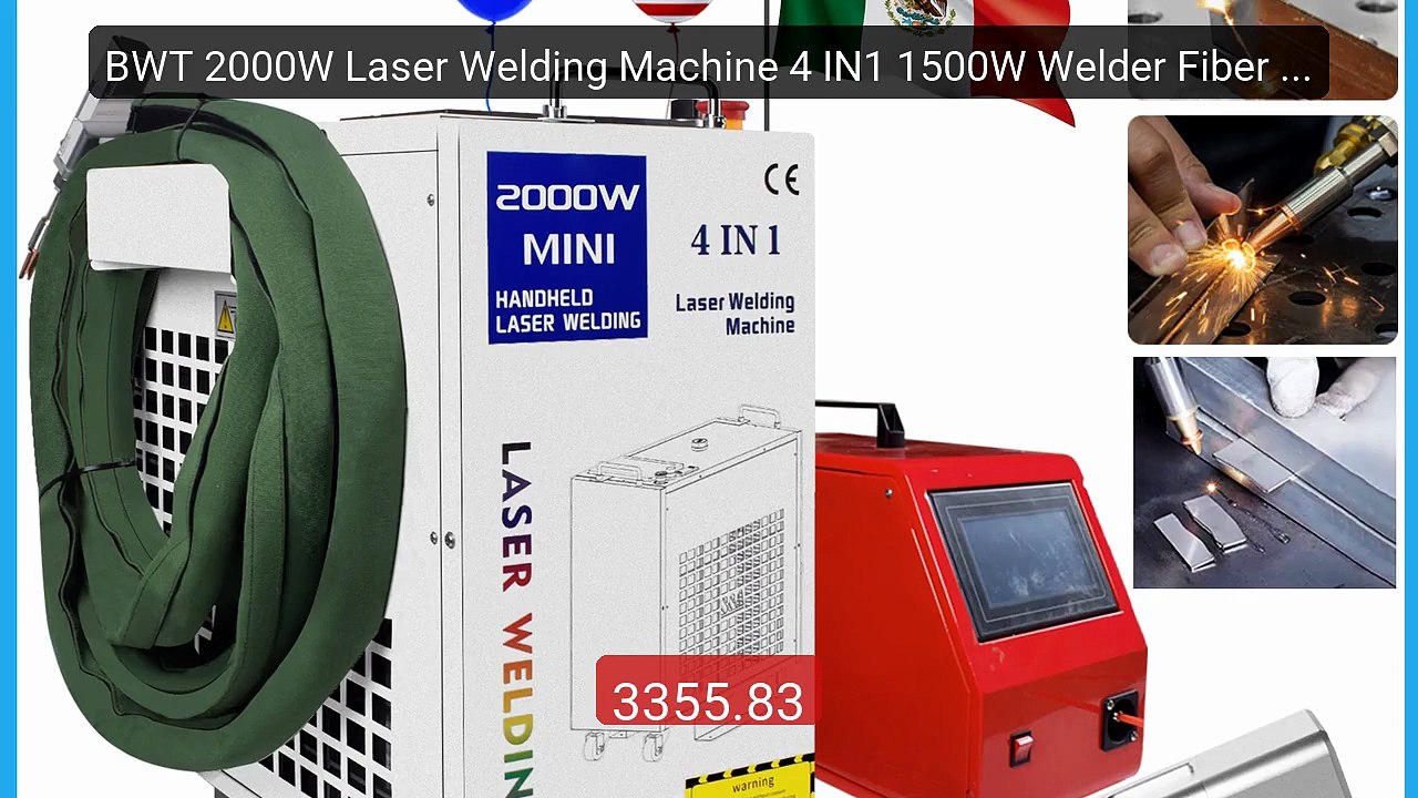 BWT 2000W Laser Welding Machine 4 IN1 1500W Welder Fiber Laser... -- Best Buy 2026 | Great Quality!
