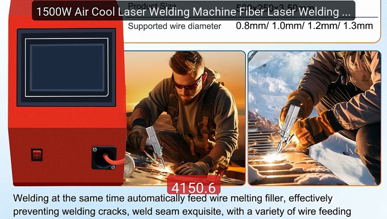 1500W Air Cool Laser Welding Machine Fiber Laser Welding Machine SU... -- Top Rated 2026 | Buy Now!