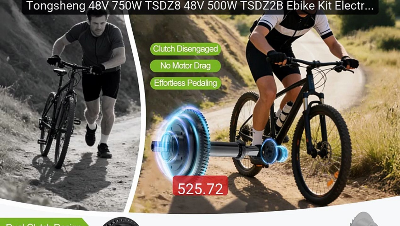 Tongsheng 48V 750W TSDZ8 48V 500W TSDZ2B Ebike Kit Electric Bi... -- Best Buy 2026 | Great Quality!