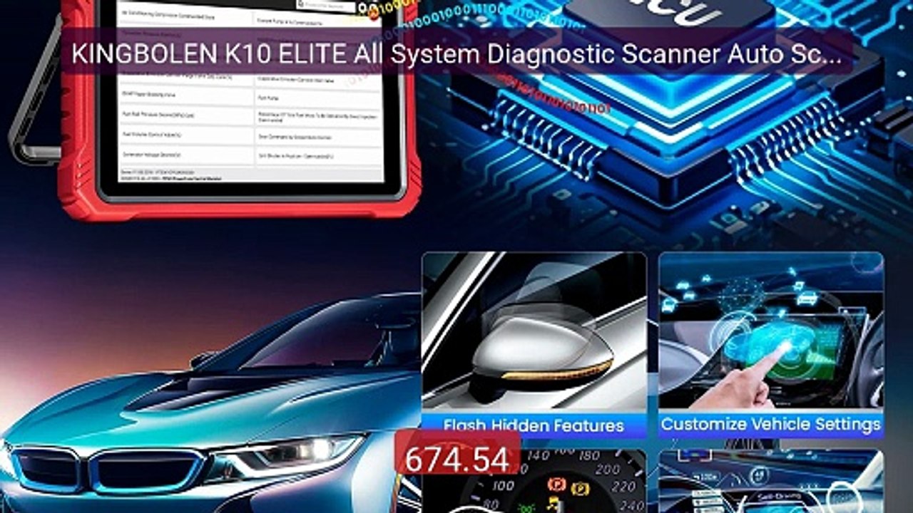 KINGBOLEN K10 ELITE All System Diagnostic Scanner Auto Scan F... -- Amazing Value 2026 | Must Have!
