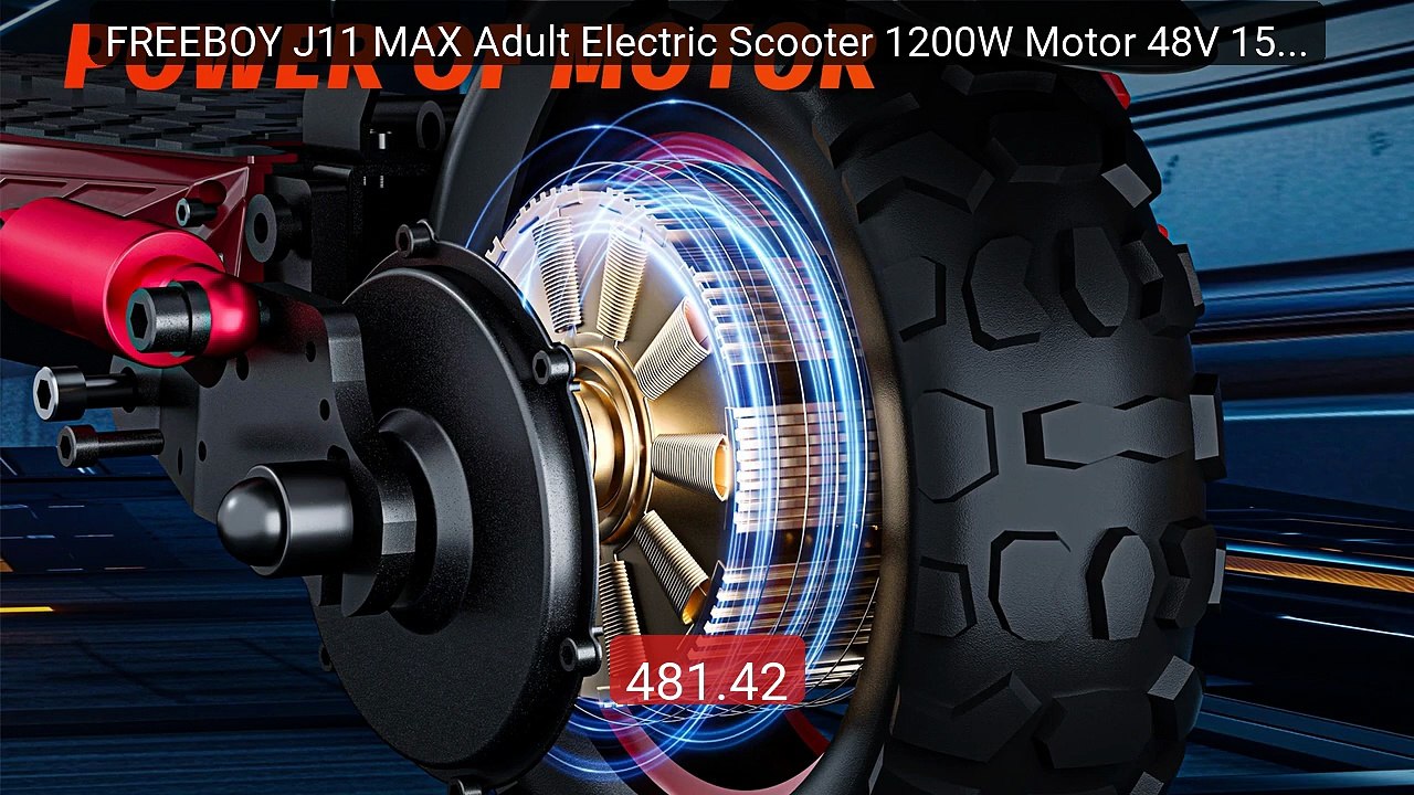 FREEBOY J11 MAX Adult Electric Scooter 1200W Motor 48V 15.6Ah ... -- Hot Deal 2026 | Limited Offer!