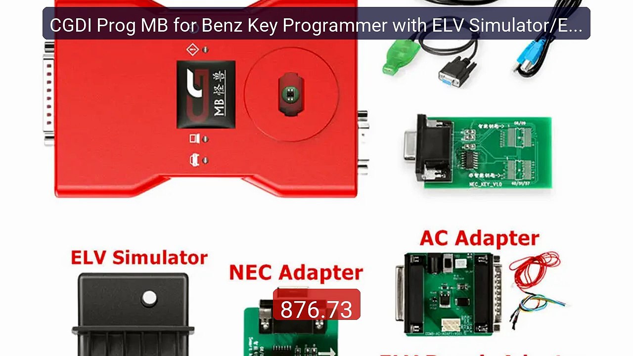 CGDI Prog MB for Benz Key Programmer with ELV Simulator/ELV Re... -- Best Buy 2026 | Great Quality!