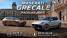 2027 Maserati Grecale Facelift enthüllt: Neues Design & V6-Power