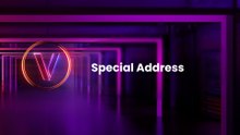 Special Address