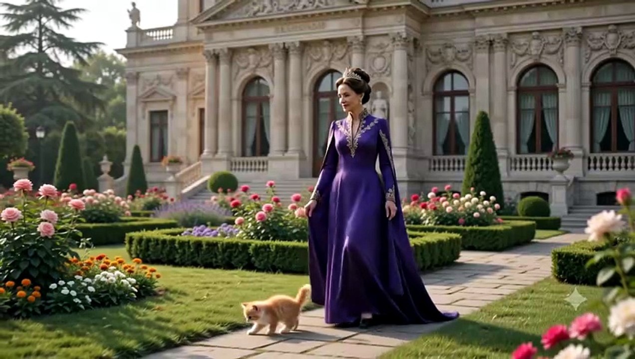 Cat and queen