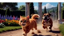 Cat and dog
