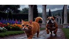 Cat and dog