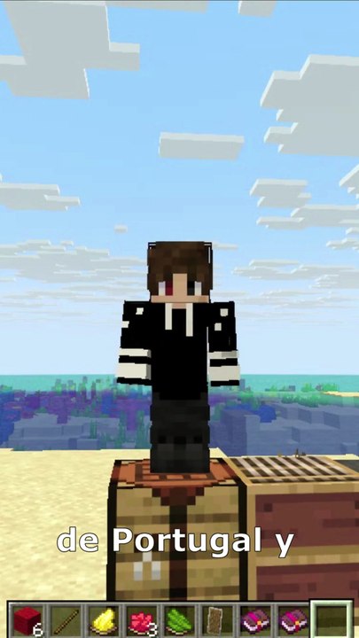 Como hacer la bandera de Portugal y escudo en minecraft