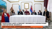 Passalacqua lanzó la Fericoop y reivindicó al cooperativismo como motor del desarrollo