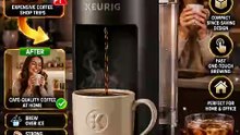 Keurig K-Mini Mate Plus Coffee Maker | Compact Single-Serve Brewer with Strong Brew