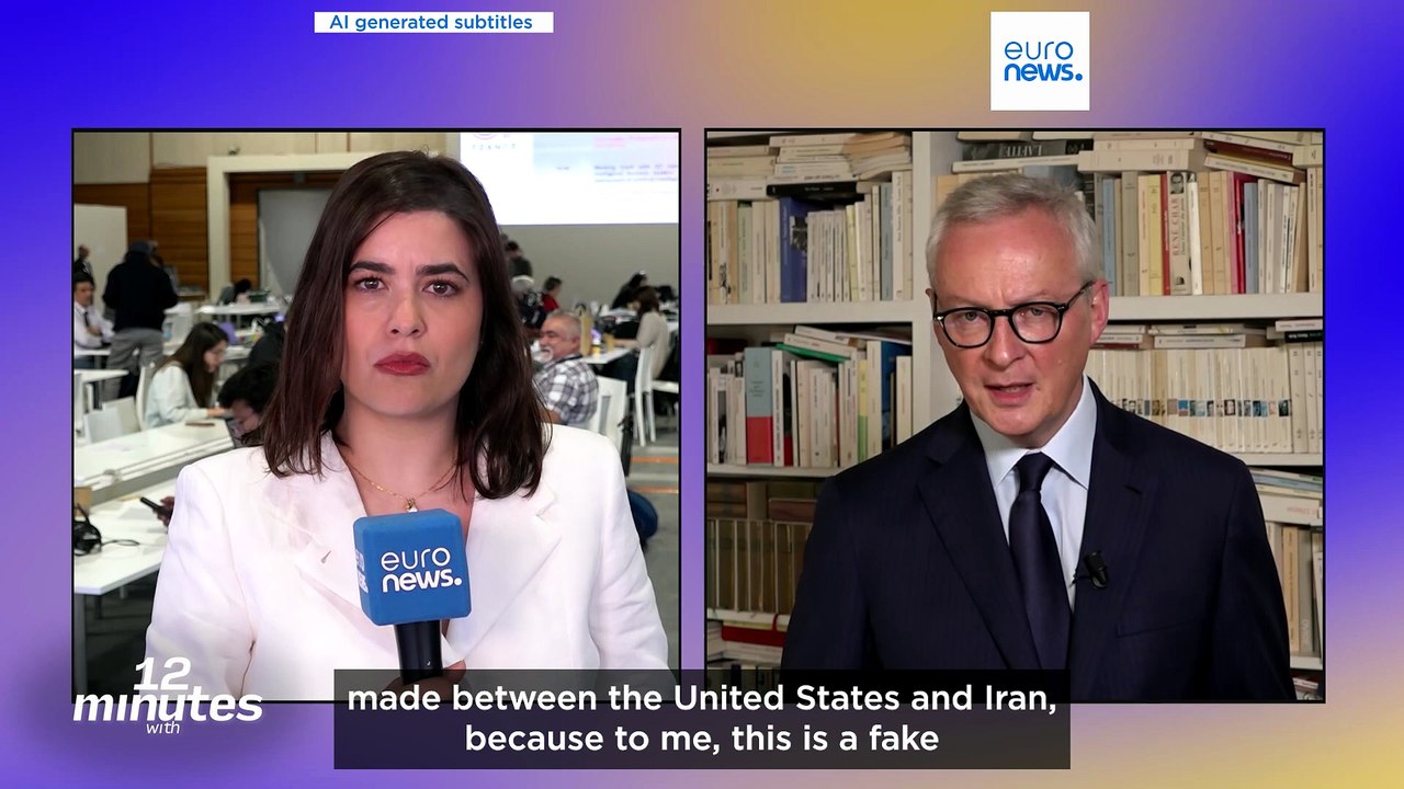 An EU of six, not 27, best way to 'reinforce Europe', Bruno Le Maire tells Euronews