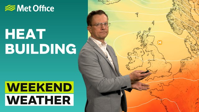 Weekend weather 18/06/2026 – Heatwave on the way – Met Office weather forecast UK 