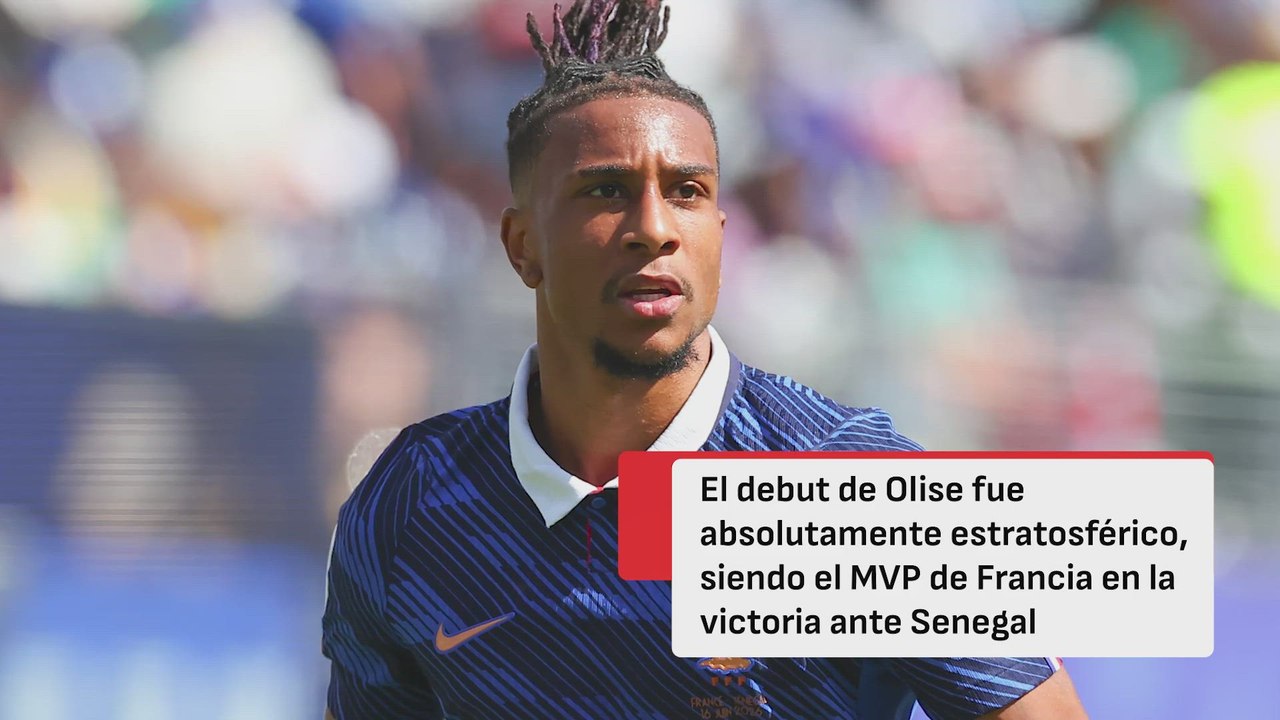 El gesto de Olise que en redes levantan especulaciones sobre el Real Madrid