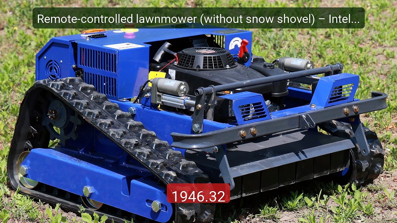 Remote-controlled lawnmower (without snow shovel) – Intelligen... -- Hot Deal 2026 | Limited Offer!