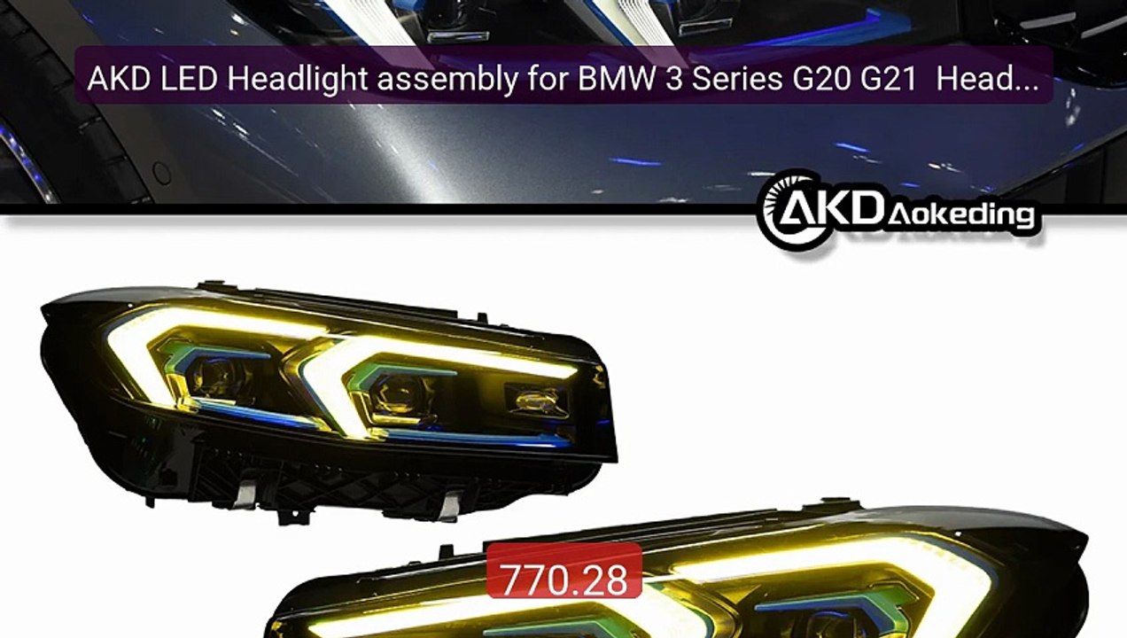AKD LED Headlight assembly for BMW 3 Series G20 G21  Headlight... -- Hot Deal 2026 | Limited Offer!