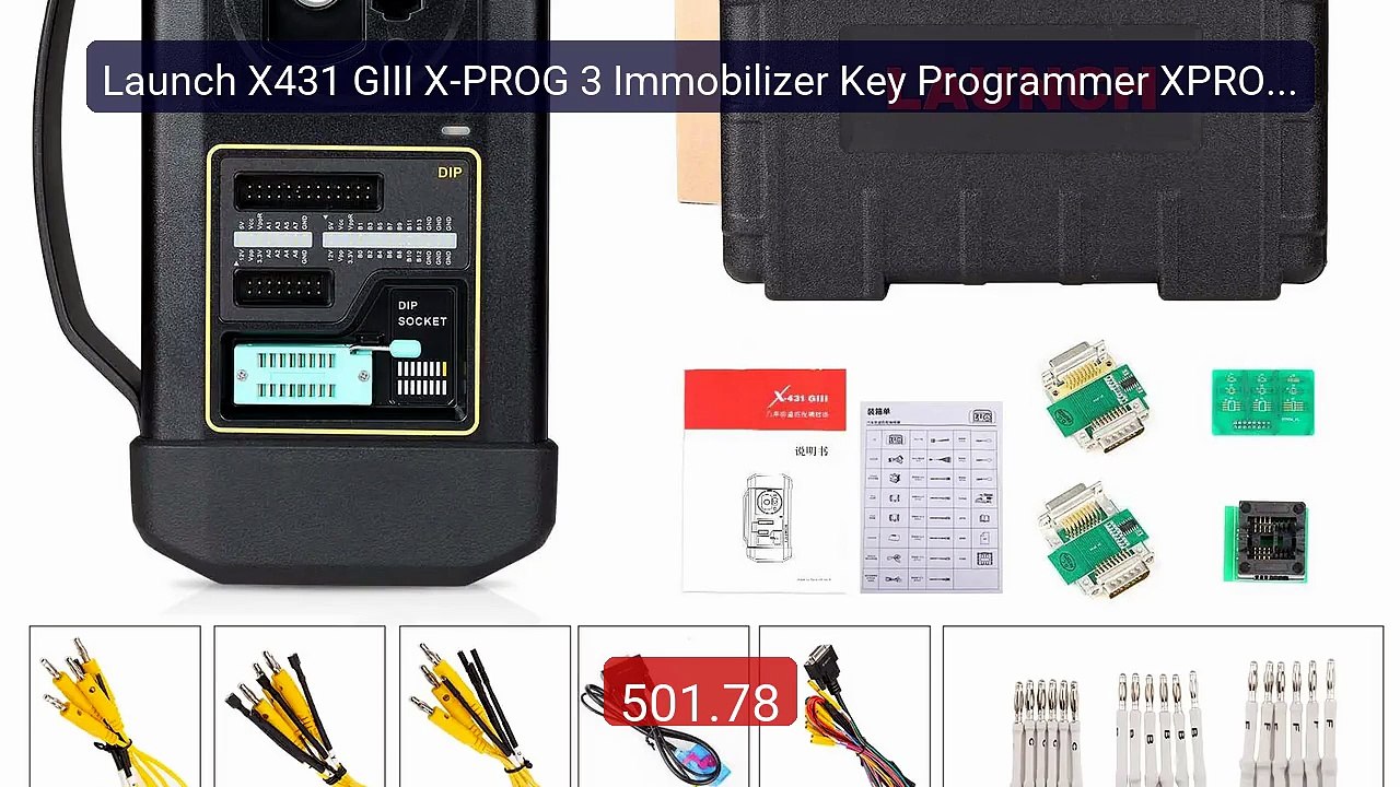 Launch X431 GIII X-PROG 3 Immobilizer Key Programmer XPROG3 Ch... -- Hot Deal 2026 | Limited Offer!