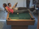 Venom's and Marine, pool trick shots video 40