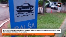 Alba Posse y Porto Mauá buscan ampliar el horario del paso fronterizo para reducir demoras