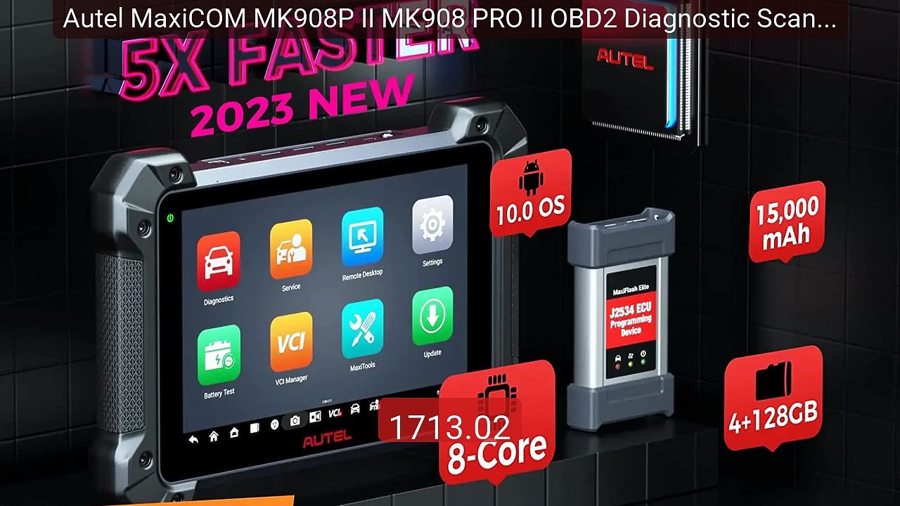 Autel MaxiCOM MK908P II MK908 PRO II OBD2 Diagnostic Scanner J2534... -- Best Deal 2026 | Shop Now!