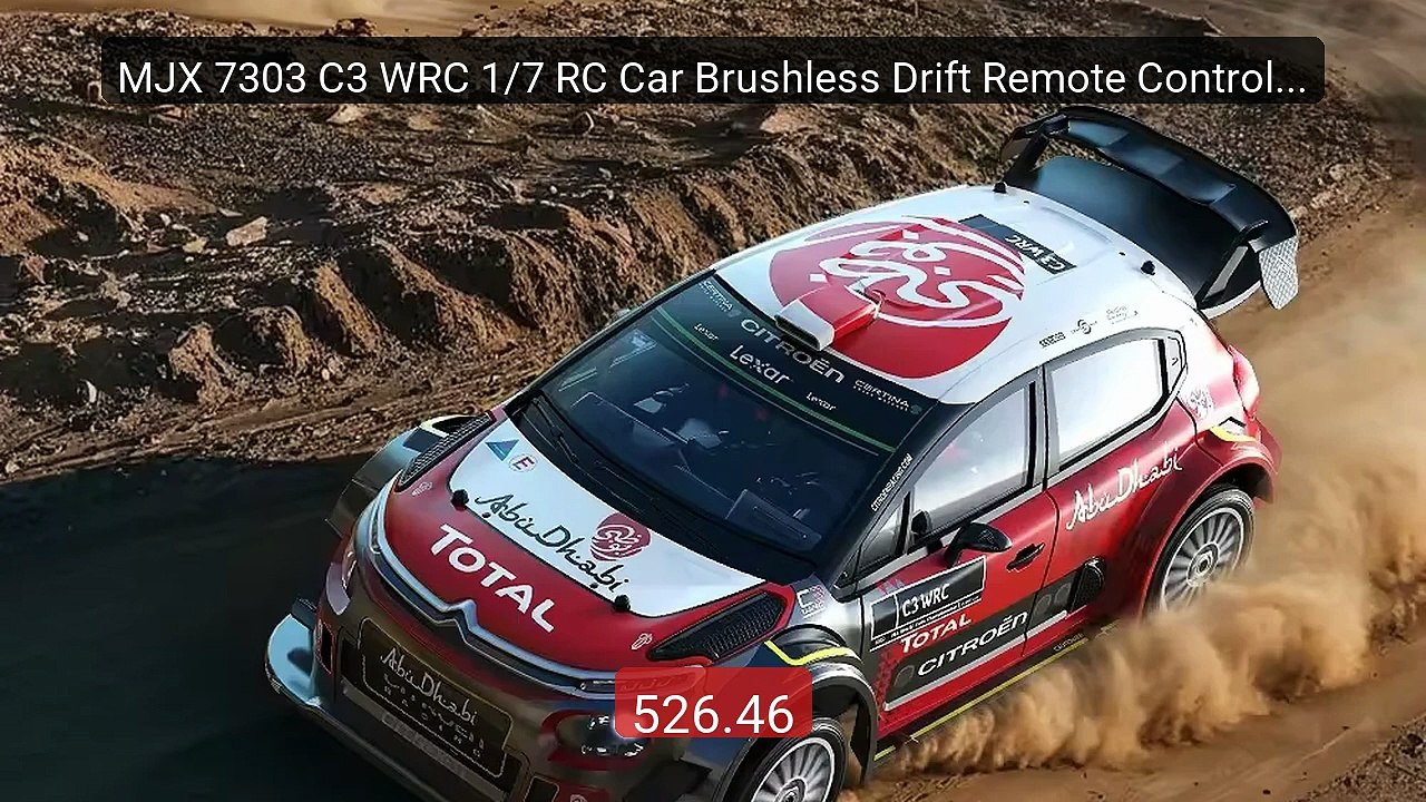 MJX 7303 C3 WRC 1/7 RC Car Brushless Drift Remote Control 60k... -- Amazing Value 2026 | Must Have!
