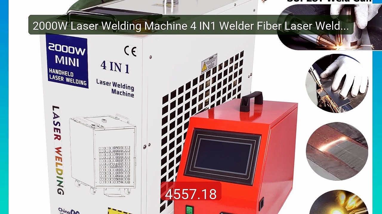 2000W Laser Welding Machine 4 IN1 Welder Fiber Laser Welder BWT Las... -- Top Rated 2026 | Buy Now!