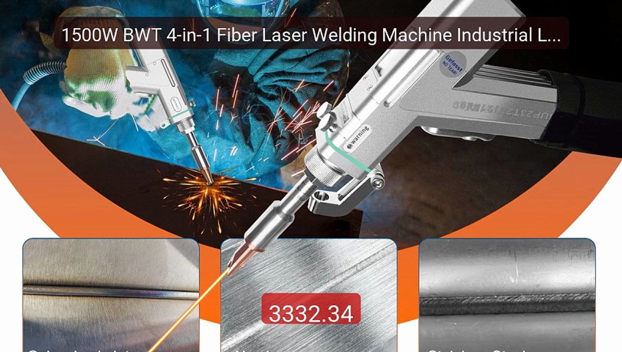 1500W BWT 4-in-1 Fiber Laser Welding Machine Industrial Las... -- Top Pick 2026 | Unbeatable Price!