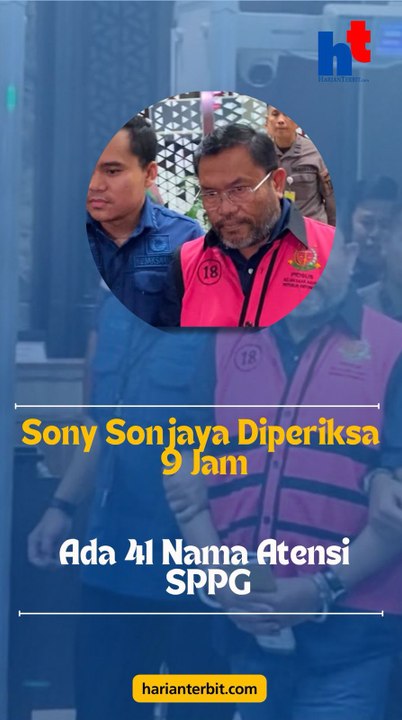 Sony Sonjaya Diperiksa 9 JamAda 41 Nama Atensi SPPG
