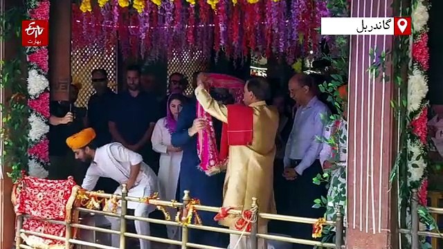 عمر عبداللہ نے کھیر بھوانی میلے کی تیاریوں کا لیا جائزہ