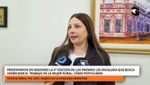 Presentaron en Misiones la 5° edición de los Premios Lía Encalada