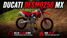 Ducati Desmo250 MX 2027: Rennsporttechnik für die MX2-Klasse