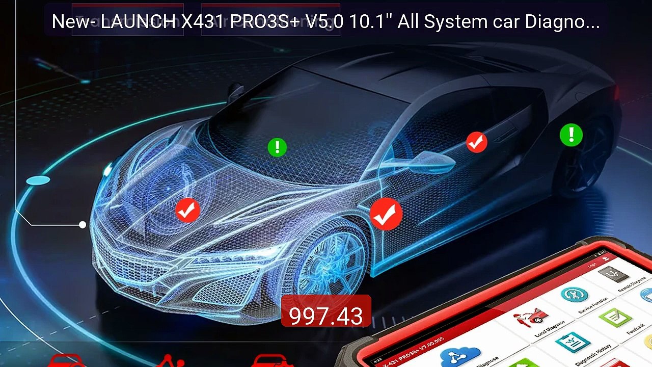 New- LAUNCH X431 PRO3S+ V5.0 10.1'' All System car Diagnostic Tools... -- Top Rated 2026 | Buy Now!