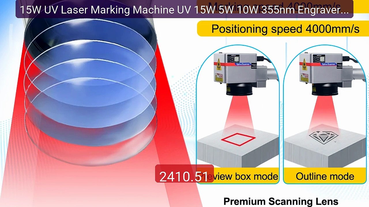 15W UV Laser Marking Machine UV 15W 5W 10W 355nm Engraver Glass Mak... -- Top Rated 2026 | Buy Now!