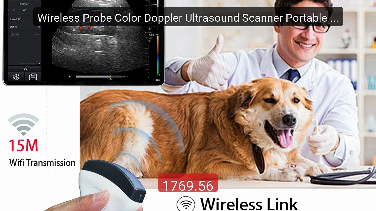 Wireless Probe Color Doppler Ultrasound Scanner Portable Veter... -- Best Buy 2026 | Great Quality!