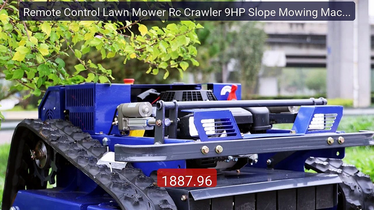 Remote Control Lawn Mower Rc Crawler 9HP Slope Mowing Machine ... -- Hot Deal 2026 | Limited Offer!