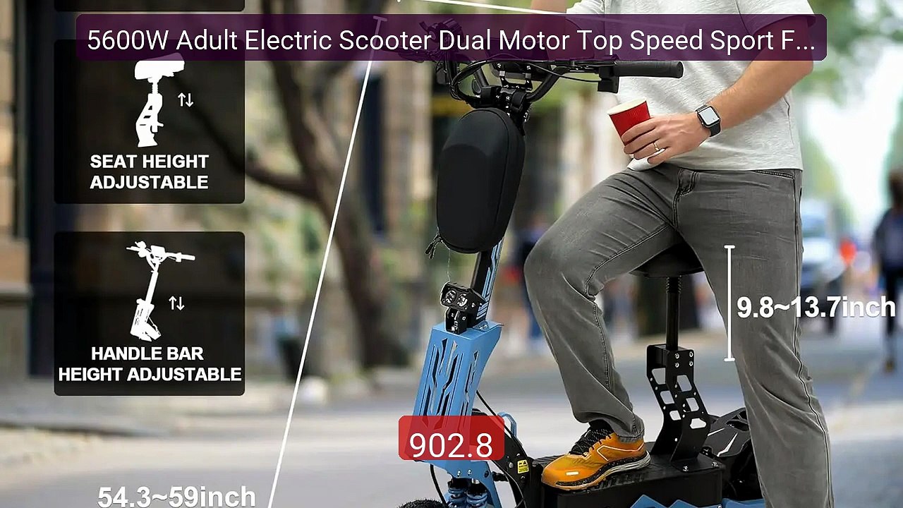 5600W Adult Electric Scooter Dual Motor Top Speed Sport Fol... -- Top Pick 2026 | Unbeatable Price!