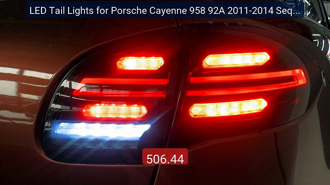 LED Tail Lights for Porsche Cayenne 958 92A 2011-2014 Seque... -- Top Pick 2026 | Unbeatable Price!