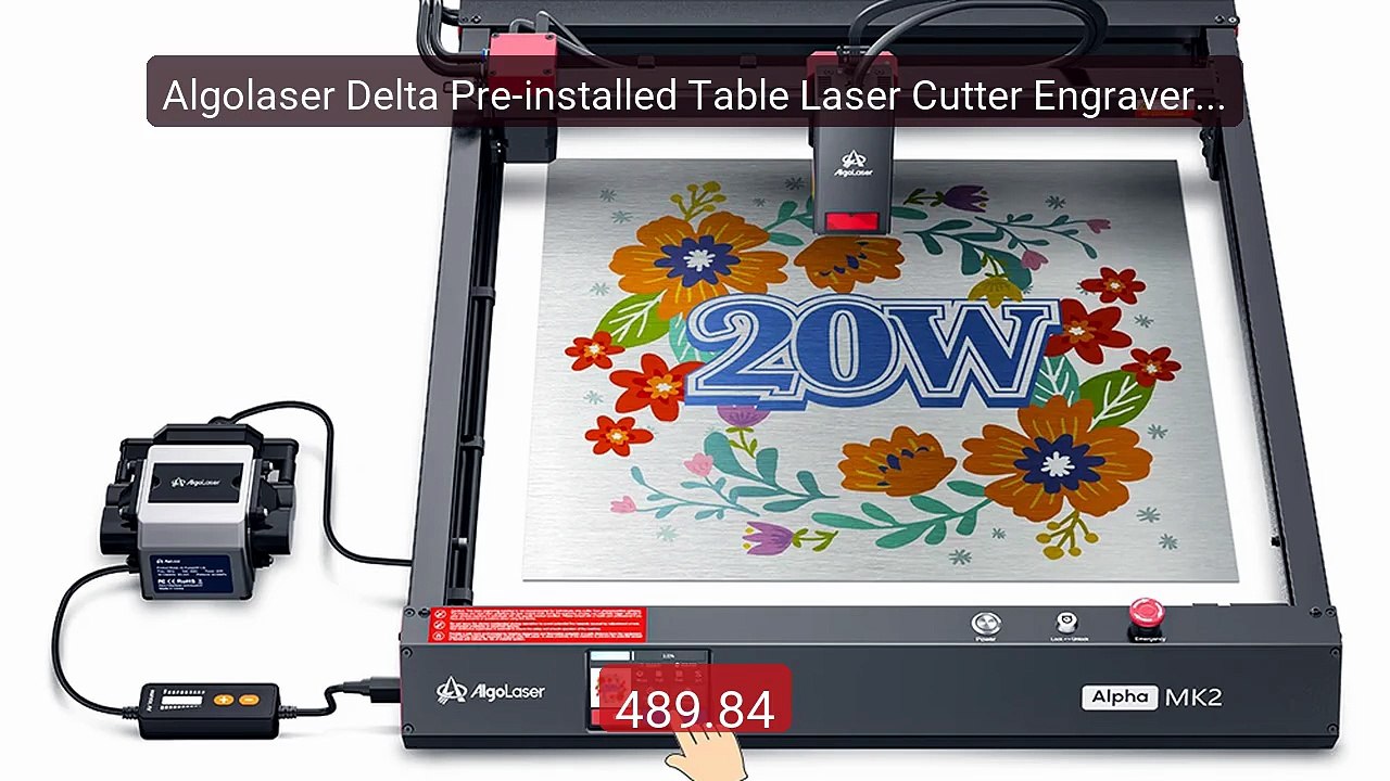 Algolaser Delta Pre-installed Table Laser Cutter Engraver Offl... -- Best Buy 2026 | Great Quality!