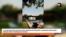 La construcción en seco gana terreno en Misiones con viviendas de menor costo y entrega en 45 días