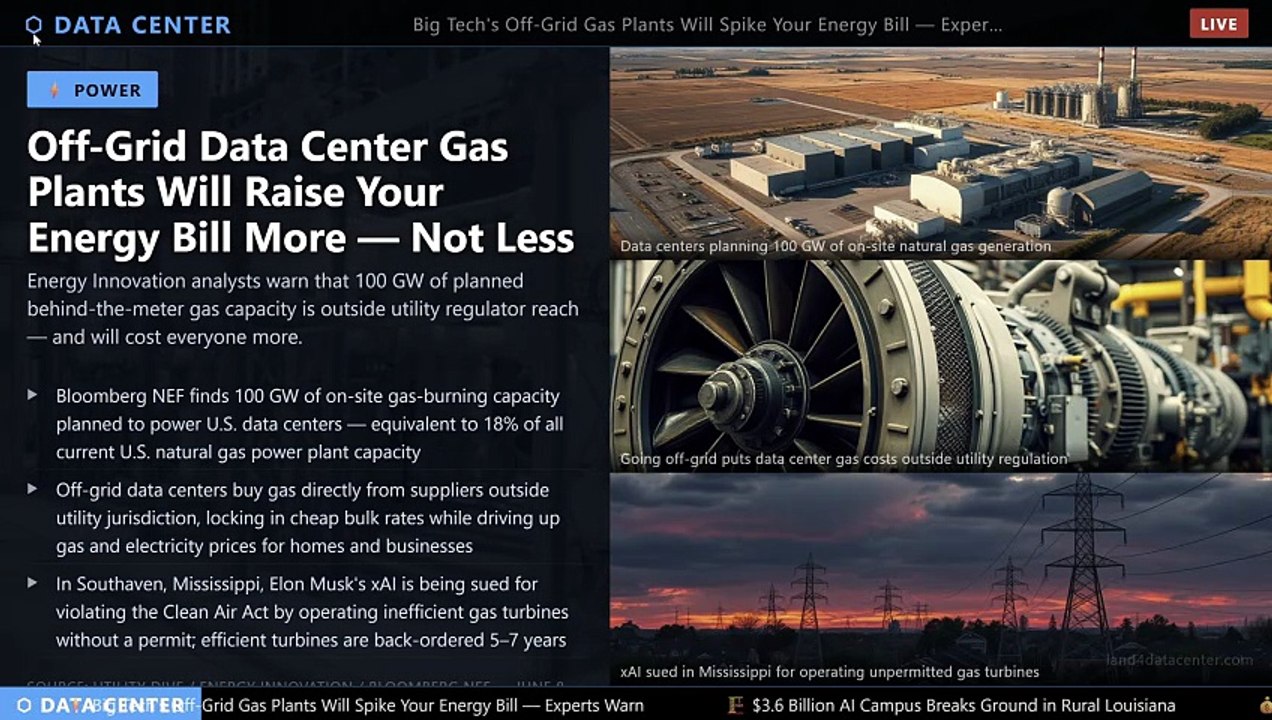 Kevin O'Leary's Utah Data Center Is Exempt — The County Just Banned the Rest