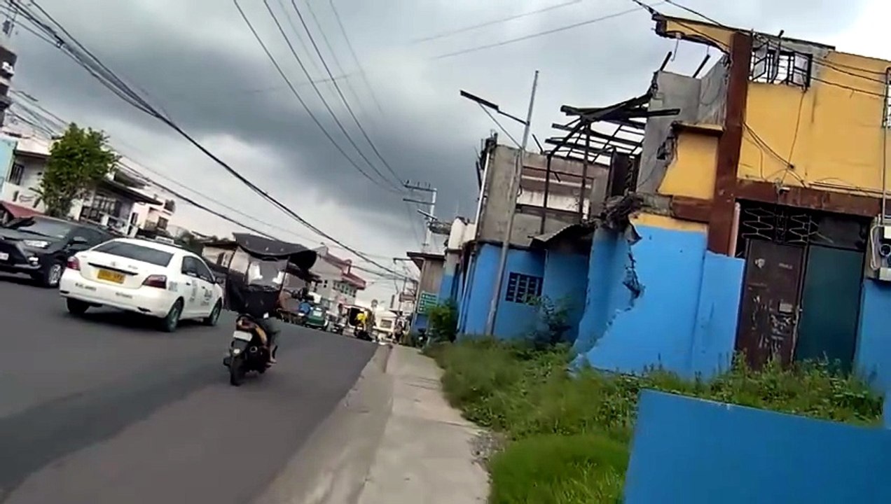 Rapid Occurrence on Malhacan Road in Meycauayan, Bulacan, Philippines