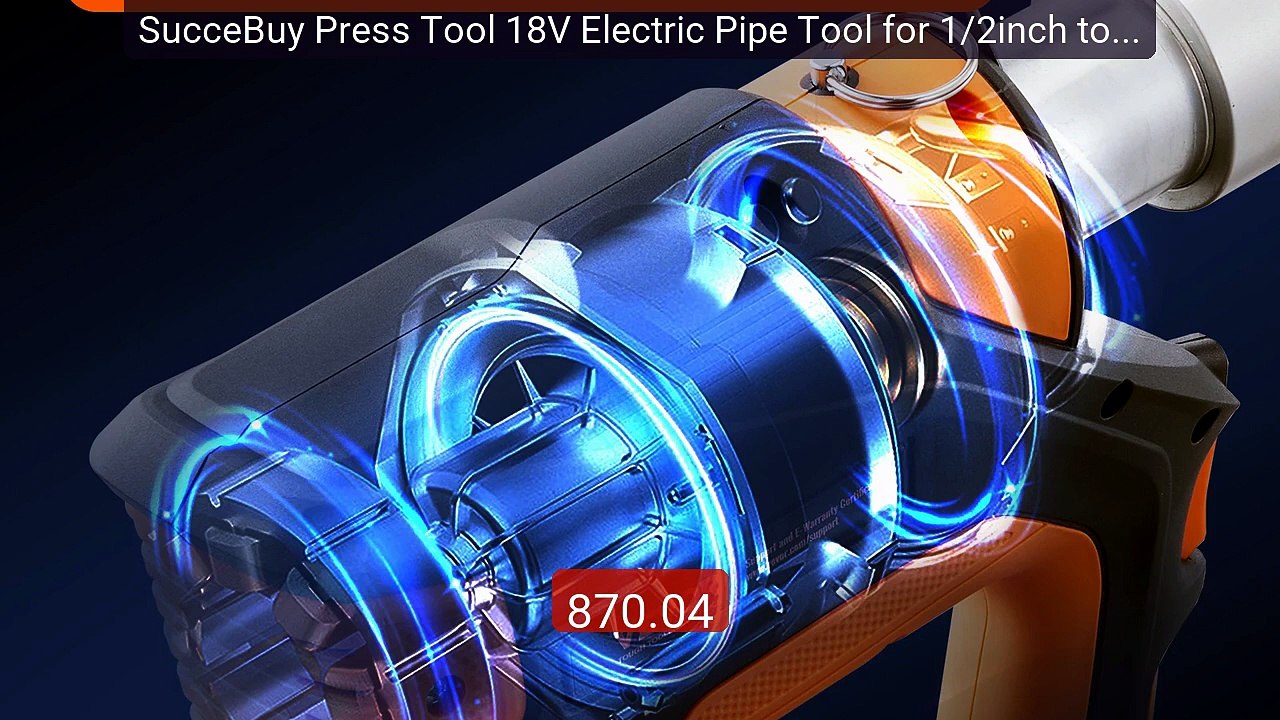 SucceBuy Press Tool 18V Electric Pipe Tool for 1/2inch to 2inc... -- Hot Deal 2026 | Limited Offer!