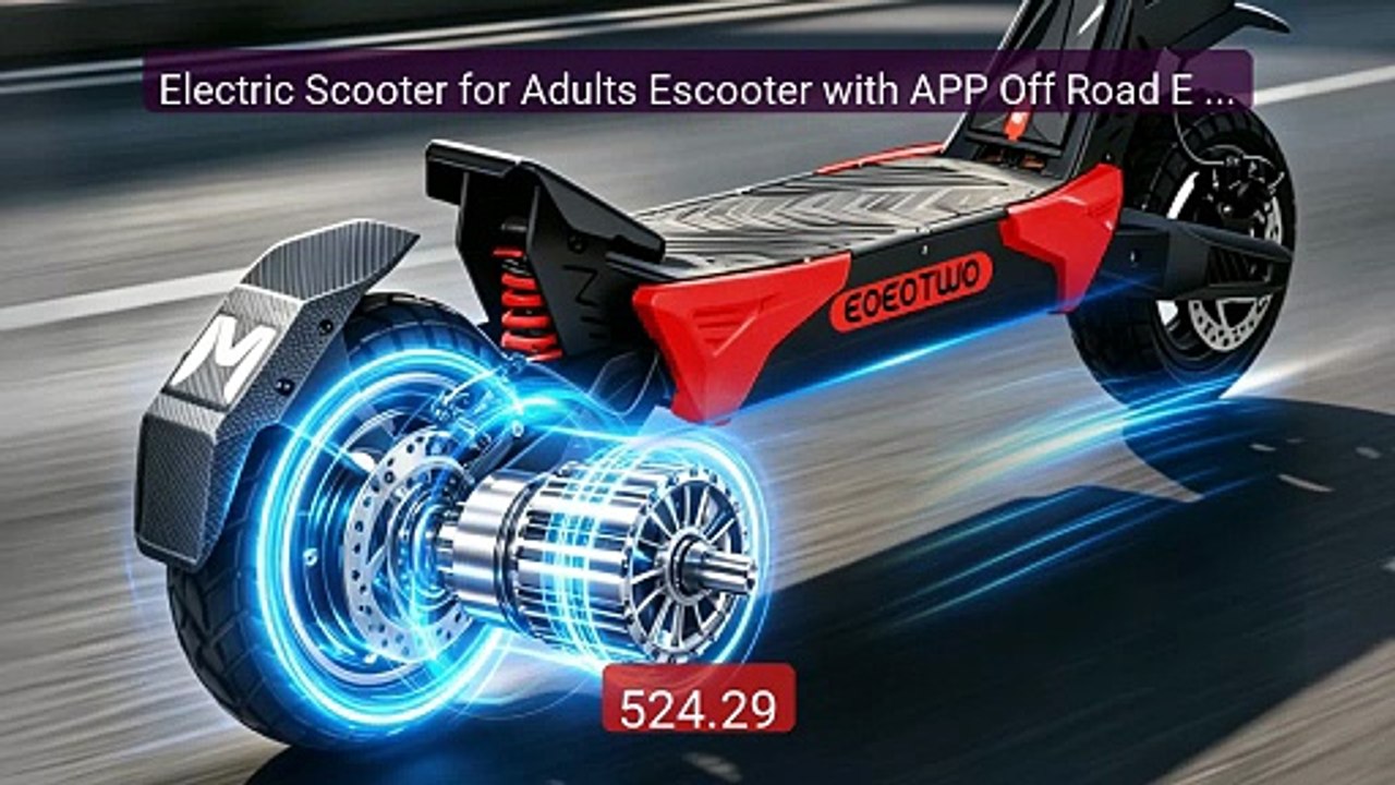 Electric Scooter for Adults Escooter with APP Off Road E Scooter 2... -- Best Deal 2026 | Shop Now!